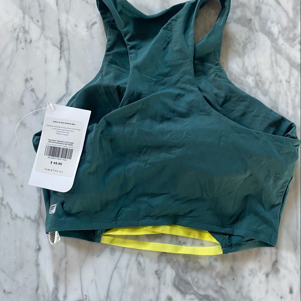 Fabletics crop top sports bra